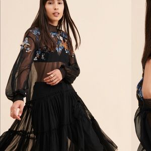 Free People Sheer Delight Dress/Top
